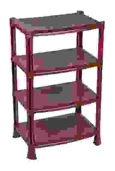 Этажерка д/обуви 830х510х350мм 4-х секцион. (венге)