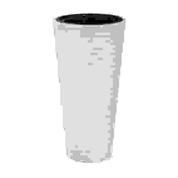 Кашпо &quot;Оазис&quot; 25л (со вставкой 5л)(серый)