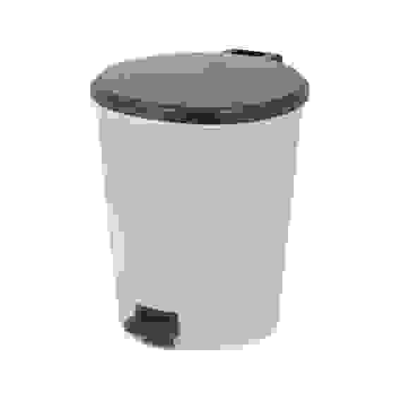 Ведро 12л (с педалью)(сл.кость)