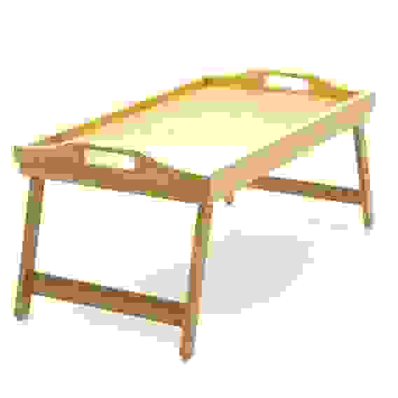 Поднос-столик 50*30*23см бамбук №2