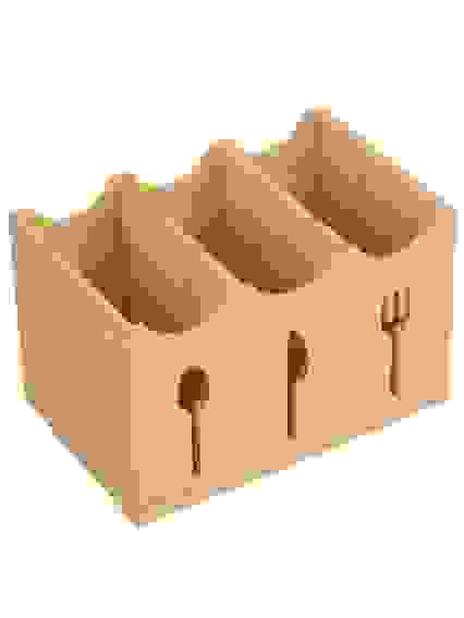 АКЦИЯ! Органайзер кухонный 21,8*14*14см бамбук