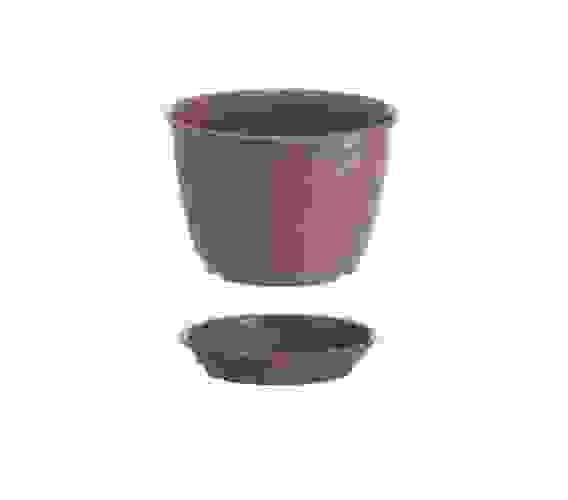 Кашпо 1,3л Д15,5см с под [VIOLA] ТЕРРАКОТОВЫЙ