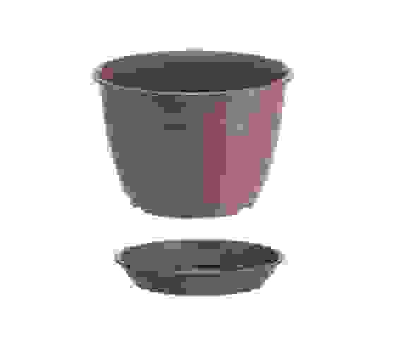 Кашпо 3,2л Д21,0см с под [VIOLA] ТЕРРАКОТОВЫЙ