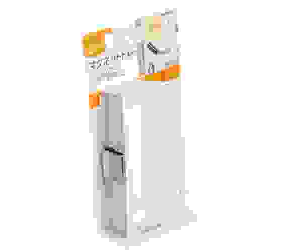 Полка на магните 131*63*30мм БЕЛЫЙ