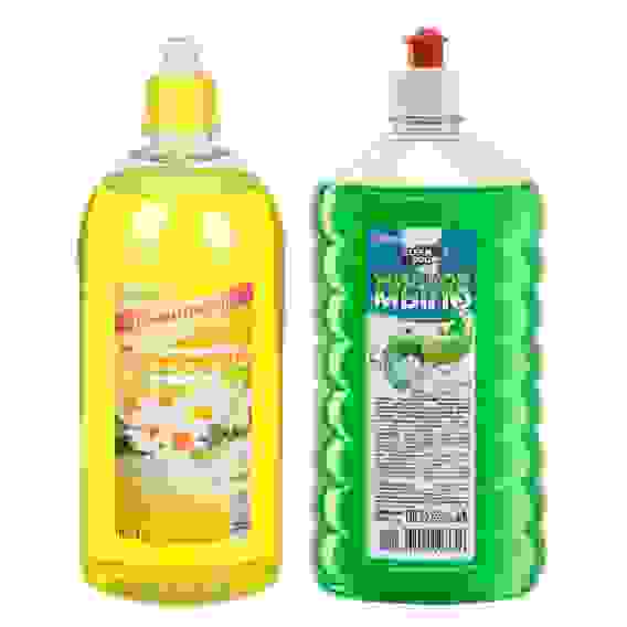 Мыло жидкое Clean Room яблоко,лимон/Бархат ромашка (антибактериальное), п/б 1000мл, БМ-311