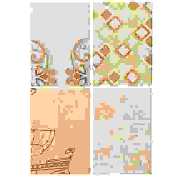 Шторка для ванной, полиэстер, 180x180см, &quot;Миф&quot;, 4 дизайна VETTA