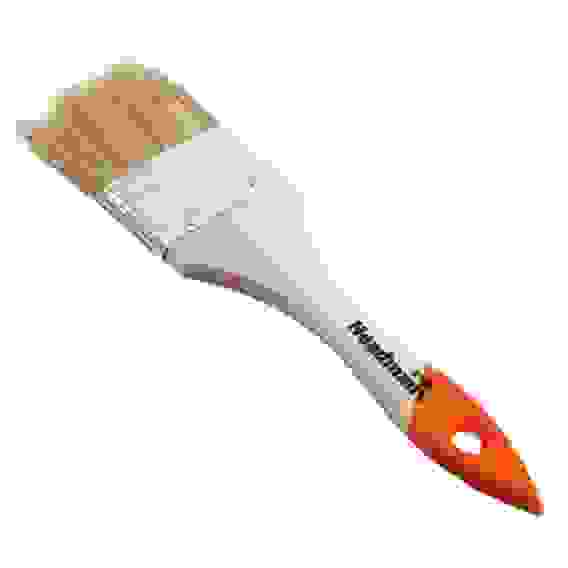 Кисть малярная плоская \"Бейсик\" нат. Щетина 2\" (50мм) HEADMAN