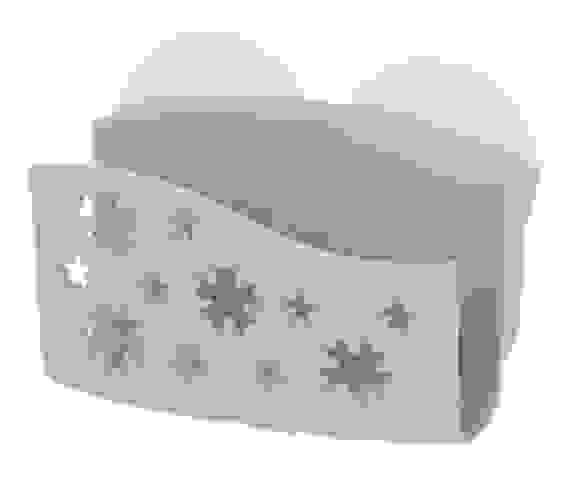 Подставка под губку \&quot;Тиффани\&quot; (на присосках)(серый)