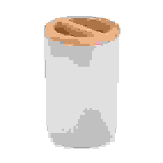 Акция! Подставка для зубных щеток &quot;Бамбук&quot; (бежевый)