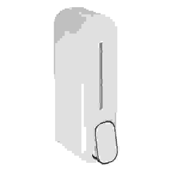 Дозатор для жидкого мыла, настенный, пластик, 350мл, белый SonWelle