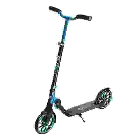 Акция!Самокат с аморт., 85х46х98см, 2х колес (PU,200мм,ABEC-7) аллюм. 6061, сталь, ПП, нагр.100кг