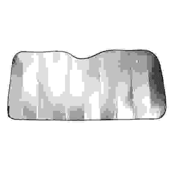 Шторка солнцезащитная на лобовое стекло, 145x70см, серебристая, 110035S NG