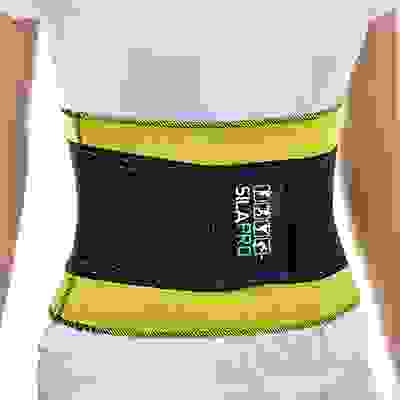 Пояс для похудения, стрейч, прорезиненная тесемка, 30х23см SILAPRO