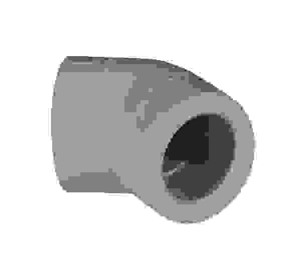 Уголок PPRC ф 40мм уг.45 (10/180) серый