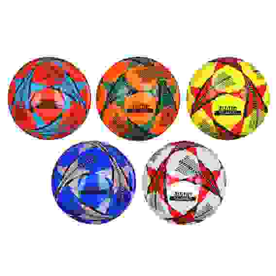 Мяч футбольный, 2сл, р.2, 15см, EVA 2.6мм, 5 цветов, 100гр (+-10%)