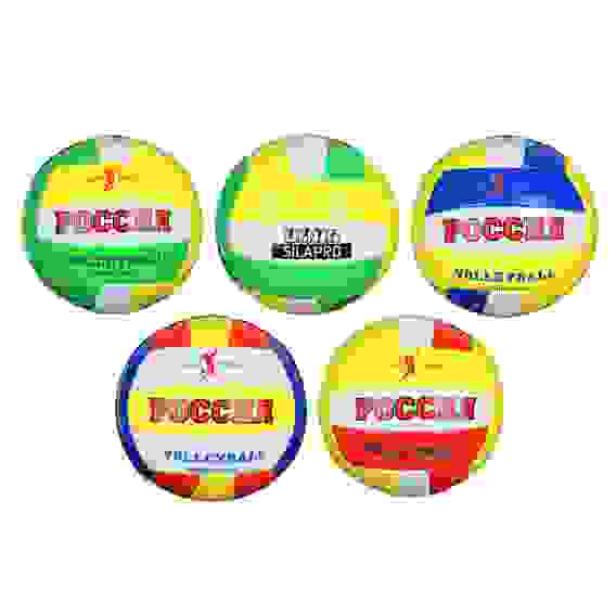 Мяч волейбольный лаковый, ПВХ 1.5мм, 2сл, р.5, 22см, 265гр (+-10%)