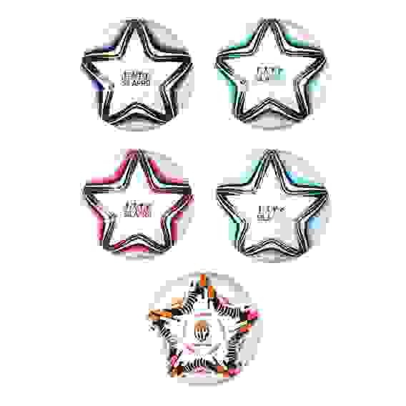 Мяч футбольный 2 сл, р.5, 22см, PU 3мм , 4 цвета, 300гр (+-10%)