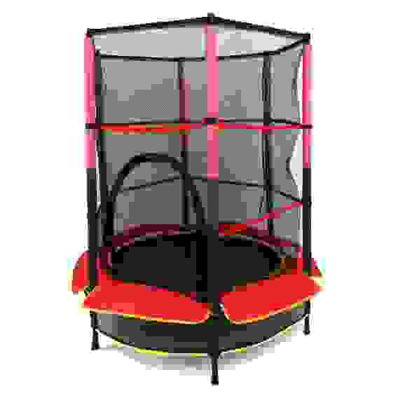 Батут с сеткой d140хh145см, до 45кг, от 3 до 6 лет SILAPRO