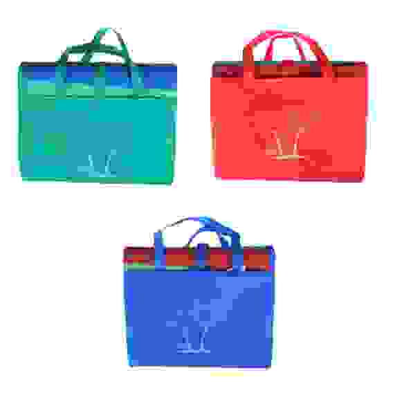 Коврик пляжный, 120х180, с ручками для переноски, полоса, полипропилен, 3цвет