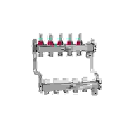 Коллекторная группа с расходомерами IVR 1*4* 3/4 (нерж. сталь)