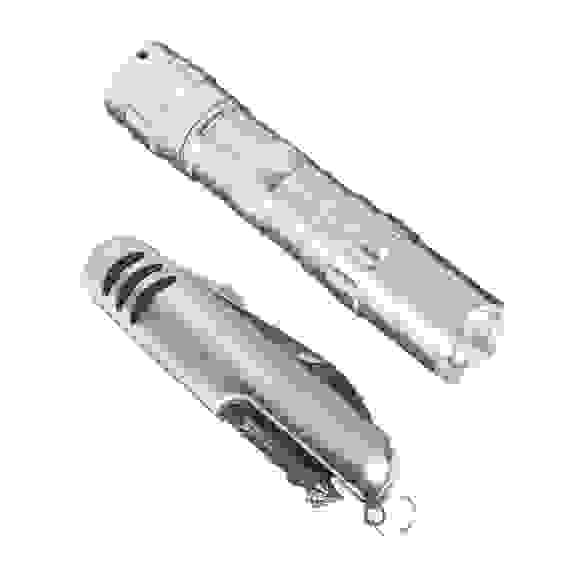 Набор туристический, многофункциональный, 7 функций + фонарик, нерж. сталь ЧИНГИСХАН