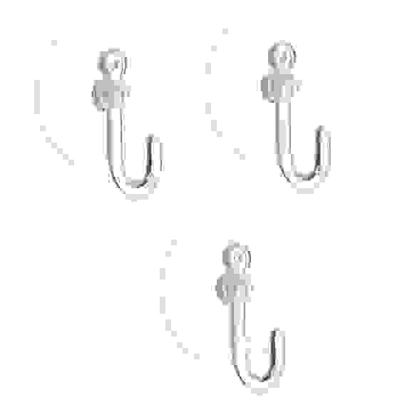 Набор крючков на присоске, прозрачные, 3шт., WF-058 ВЕСЕЛЫЙ РОДЖЕР