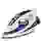 Акция! Утюг с отпаривателем 2400 Вт, подошва - керамическое покрытие, синий LEBEN