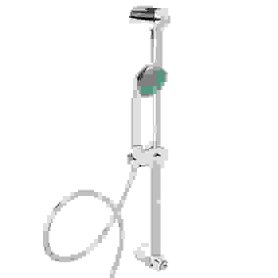 Стойка с набором для душа, лейка 1 режим, шланг 150см
