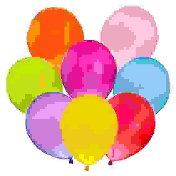 Набор воздушных шаров 10шт, латекс, 10&quot;, микс цветов пастель Капитан Весельчак