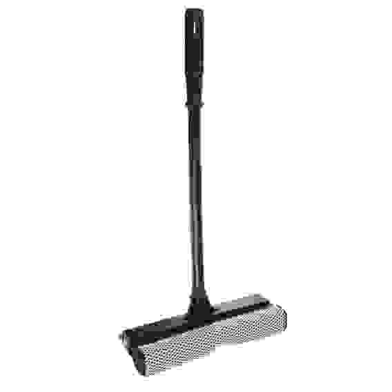 Окномойка с пластиковой ручкой 41см, черная, арт.KFC003 VETTA