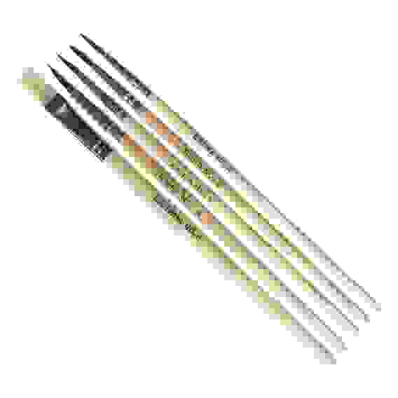 Набор кистей 5 шт: белка №1,3 волос пони № 2,4, щетина №6, в пакете с подвесом Спорт Эффект