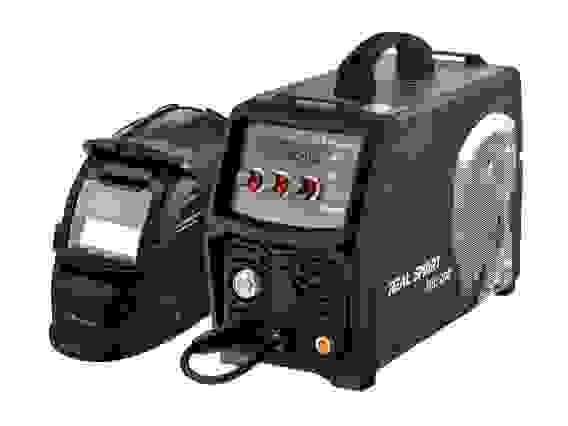 Инвертор сварочный MIG 200 REAL SMART (N2A5) Blak (маска+краги)