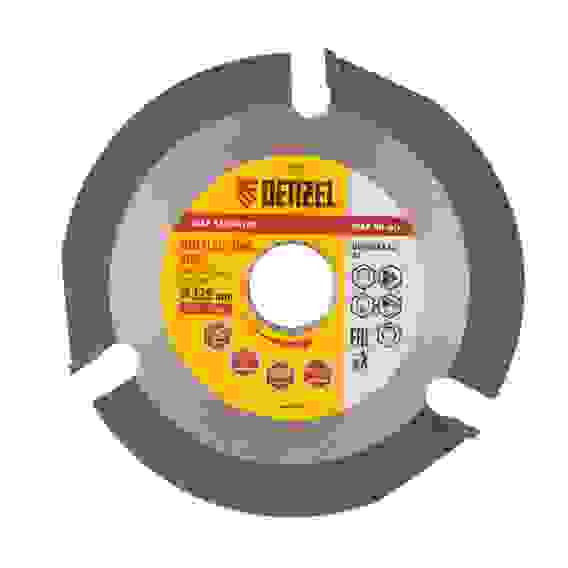 Диск пильный 125х22,2мм Мультирез // Denzel