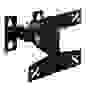 Кронштейн для ТВ наклонно-поворотный, 13\&quot;-27\&quot;, до 15кг, 75x75 до 100x100мм, мет LEBEN