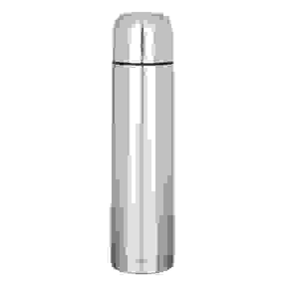 Термос 1,00л &quot;Буллет&quot; для напитков, серебристый, нержавеющая сталь VETTA