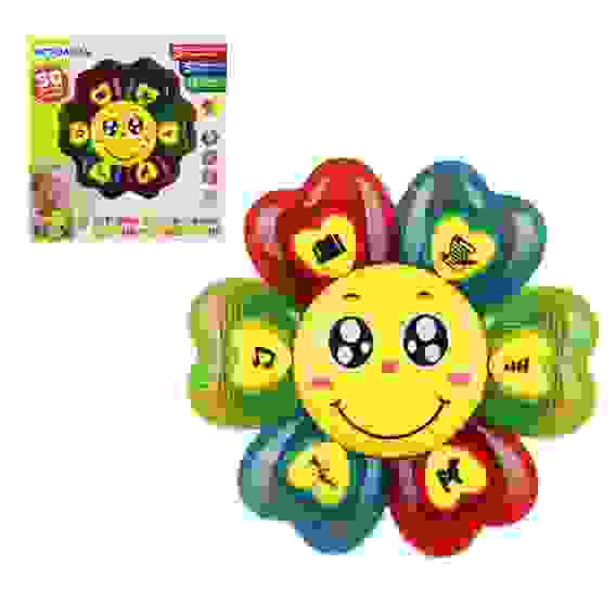 Игрушка музыкальная &quot;Цветик Семицветик&quot;, свет, звук, ABS, 3ААA, 12х12х2,4см ИГРОЛЕНД