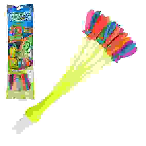 Водные бомбы, набор: 37 шаров, мульти насадка для заливки воды, латекс, PVC, 34, 5х10х5см