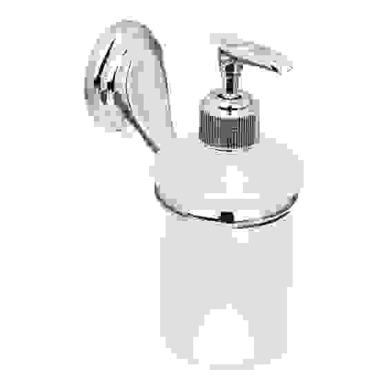 Дозатор настенный с креплением, хром, стекло SonWelle