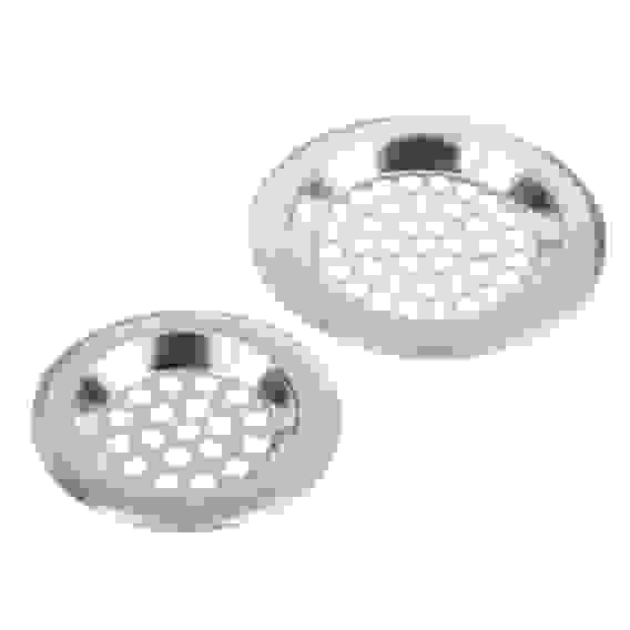 Набор решеток для раковины 2 шт, 6см., 8см., нерж.сталь, BDF6076-K VETTA