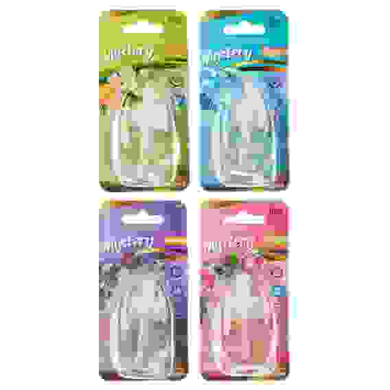 Ароматизатор \"Мистери\" в розетку рефил, летний бриз, лаванда, мистич. сад, океан,19 мл NEW GALAXY