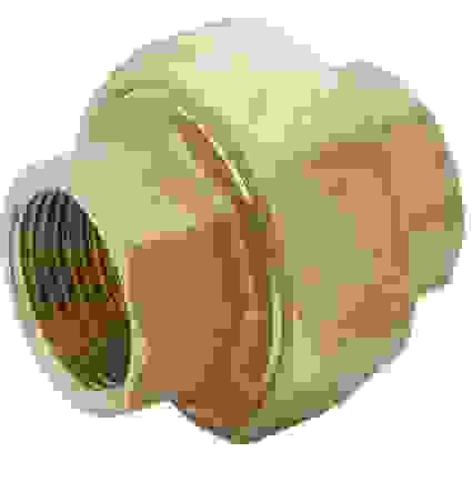 Американка (прям.) (вн./вн.) 1.1/4&quot; ( латунь)