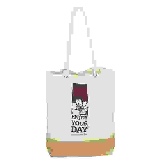 Сумка универсальная, хлопок, джут, 35х39х7см, 2 дизайна VETTA