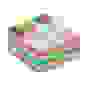 Блок для записей, в форме кубика, 9x9х4,5см, цветной, проклеенный, 65г/м2