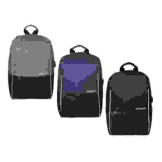 Рюкзак подростковый, 45x32x15см, 1 отделение, ПЭ, иск.кожа, спинка с эрг.элем., USB, 3 цвета