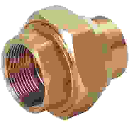 Американка (прям.) (вн./нар.) 1&quot; ( латунь)