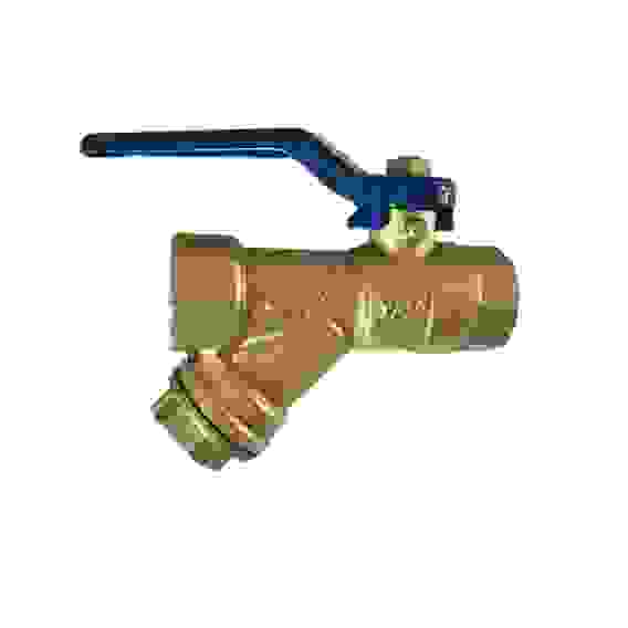 Кран с фильтром шар. 1/2 вн/вн рукоятка