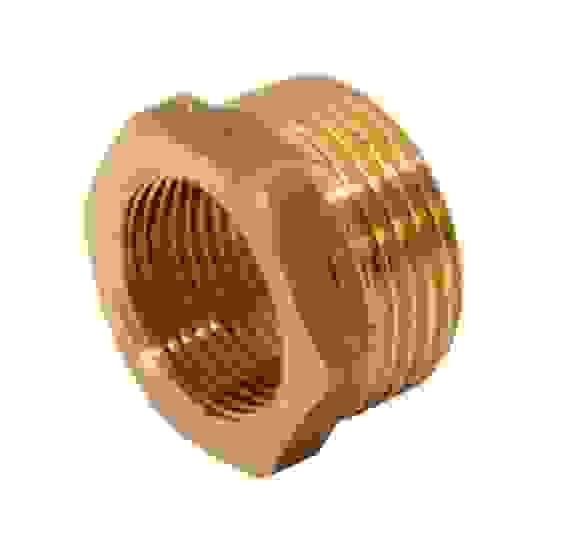 Футорка 1/2"х1/4" ( латунь)