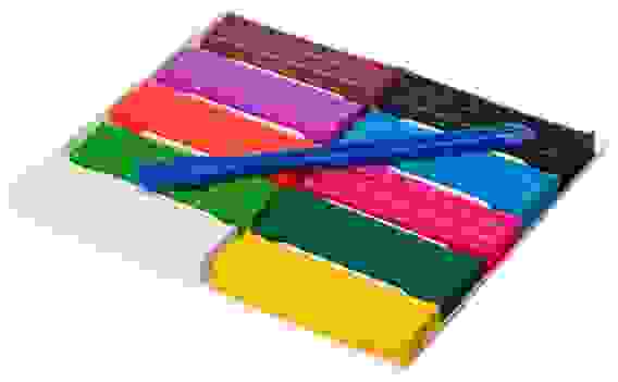 Пластилин Восковой 10 цв. 150г Hatber со стеком-Забавные зверята- в карт.короб. с европодвесом