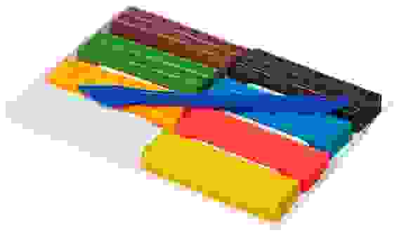 Пластилин Восковой 8 цв. 120г Hatber со стеком-Забавные зверята- в инд.упак.с европодвесом