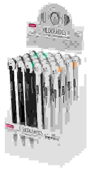 РУЧКА Hatber шариковая Автомат. Hedgehog (Ёжики) Синяя 0,6мм игольч.пишущ.узел чернила на масл.основ